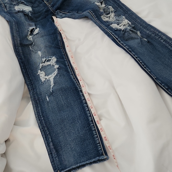 Super stretch womans jegging crop jeans - Picture 7 of 7